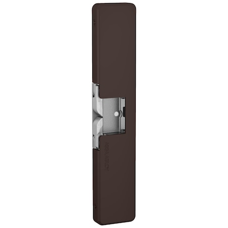 Fail Safe/Fail Secure, Complete 12/24VDC Electric Strike, Surface Mounted, 1/2-in Thickness, Latchbo